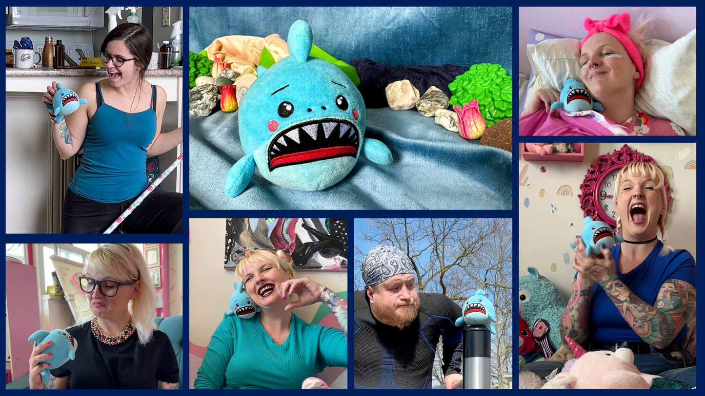 Anxious Shark Plush