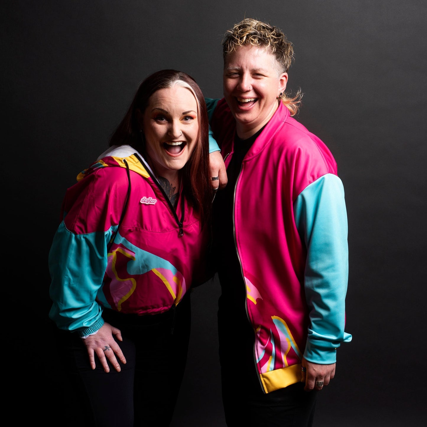 Embrace Body Love Bomber Jacket- Genderless