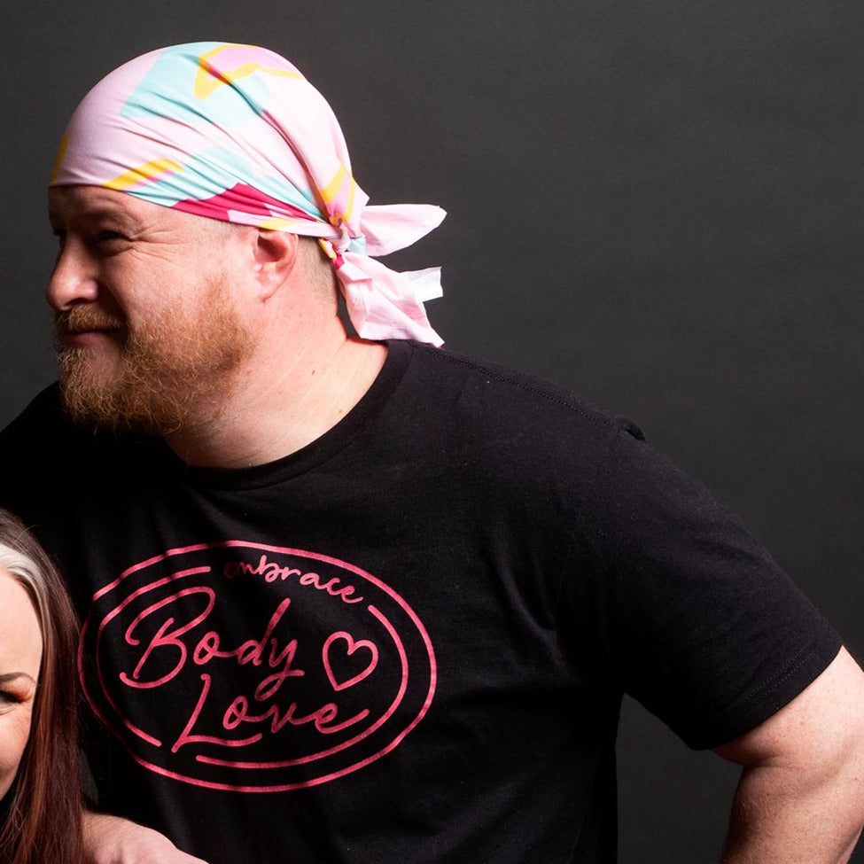 Embrace Body Love Scarf/Bandana- Light Pink (3 sizes)