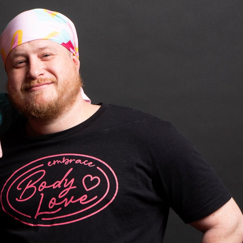 Embrace Body Love Scarf/Bandana- Light Pink (3 sizes)