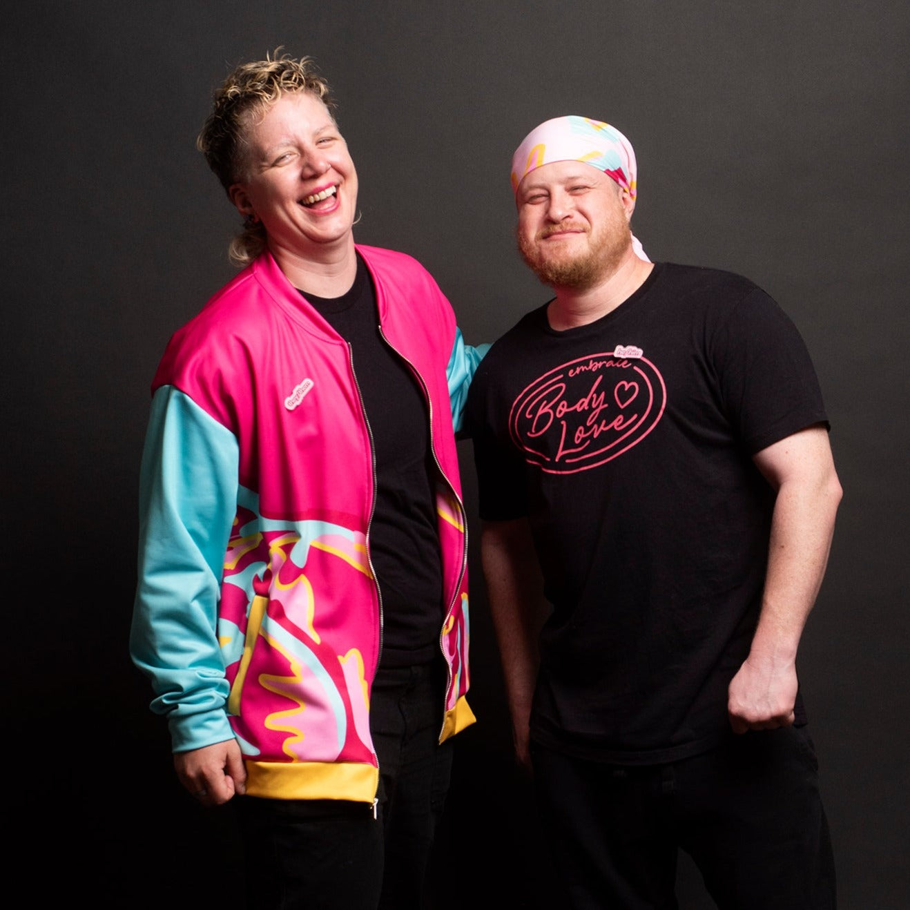 Embrace Body Love Bomber Jacket- Genderless