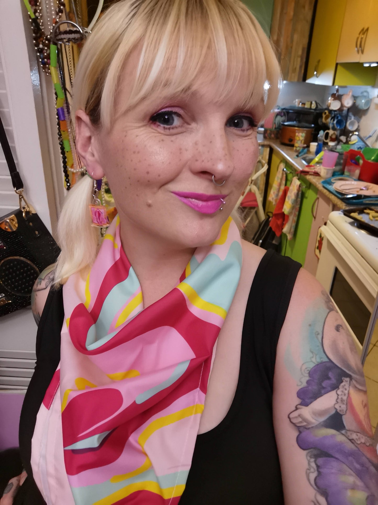 Embrace Body Love Scarf/Bandana- Light Pink (3 sizes)