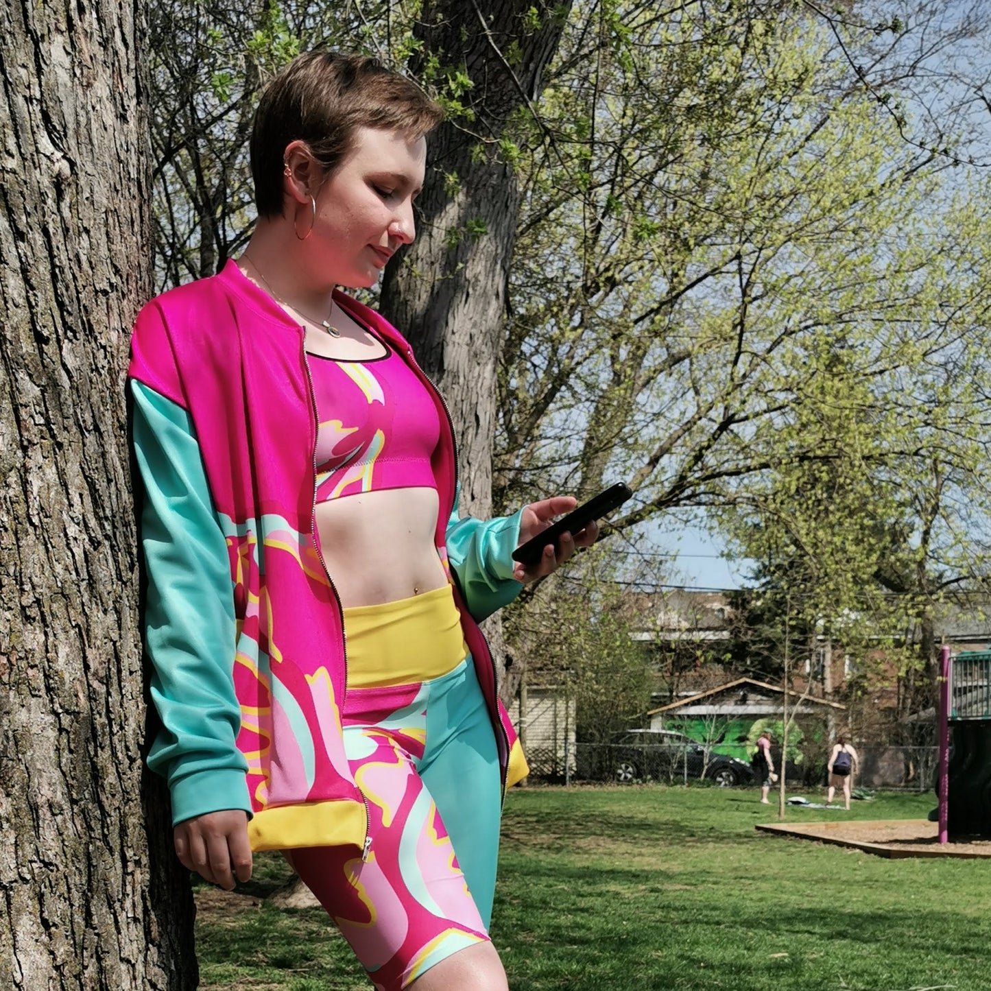 Embrace Body Love Bomber Jacket- Genderless