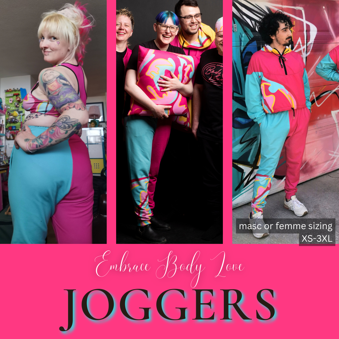 Embrace Body Love Joggers, fleece lined (Femme fit)