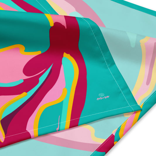 Embrace Body Love Scarf/Bandana- Teal (3 sizes)