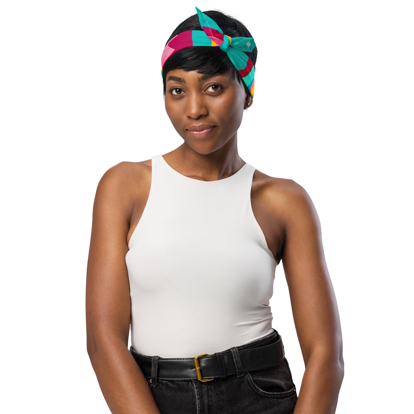 Embrace Body Love Scarf/Bandana- Teal (3 sizes)