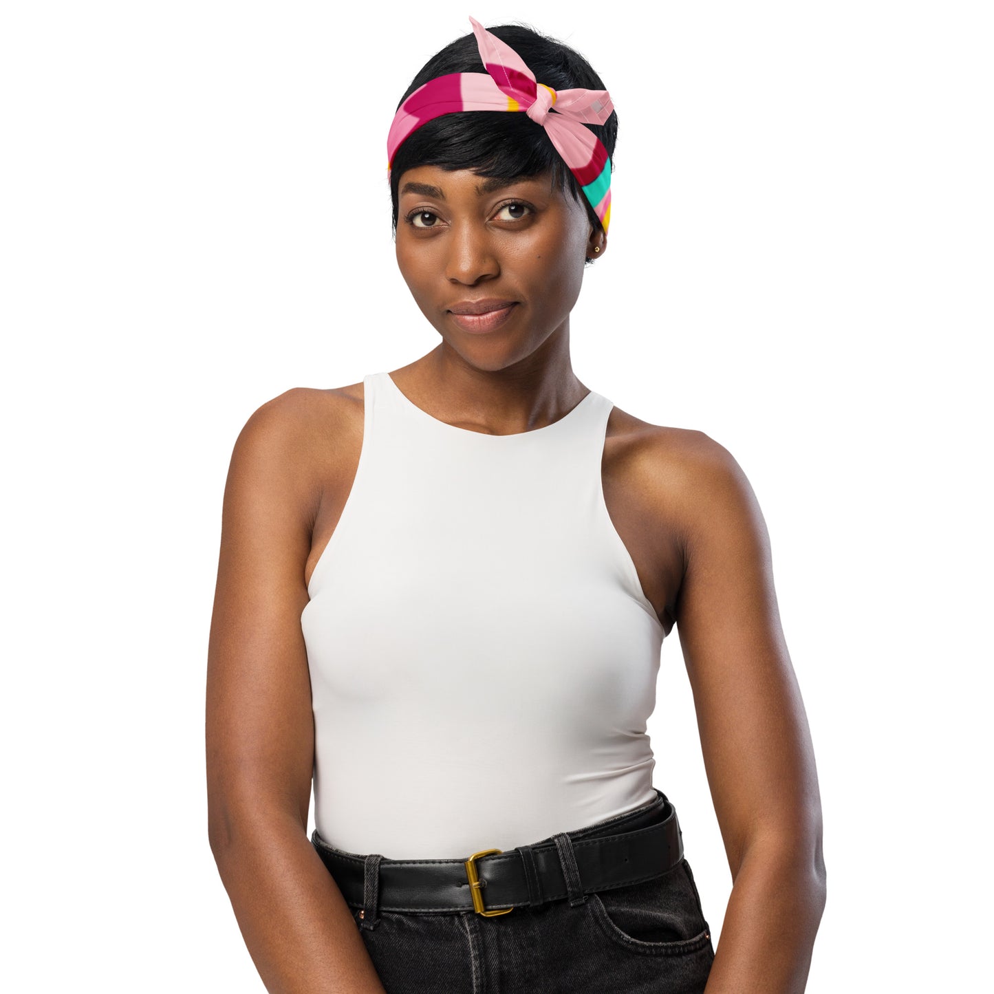 Embrace Body Love Scarf/Bandana- Light Pink (3 sizes)