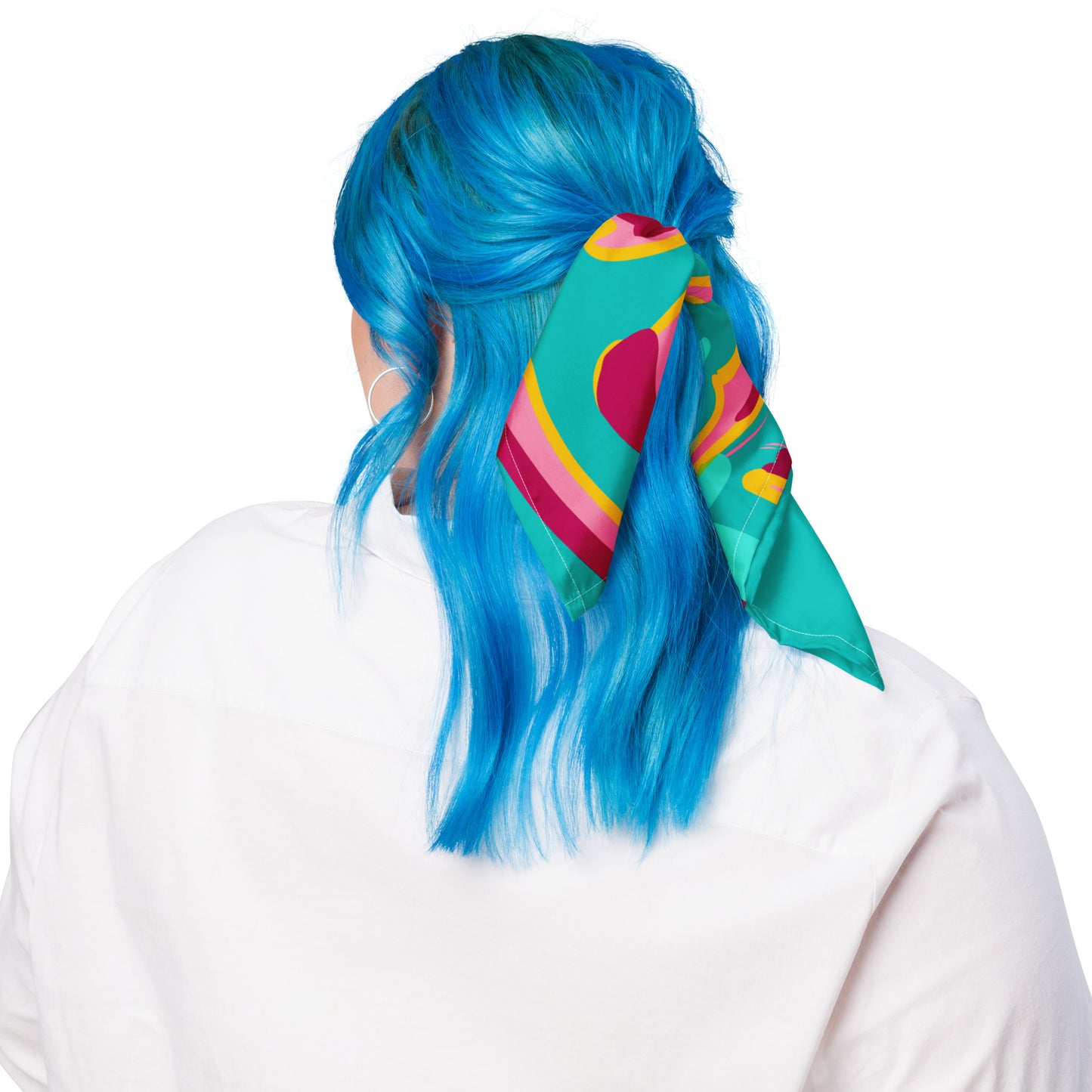 Embrace Body Love Scarf/Bandana- Teal (3 sizes)