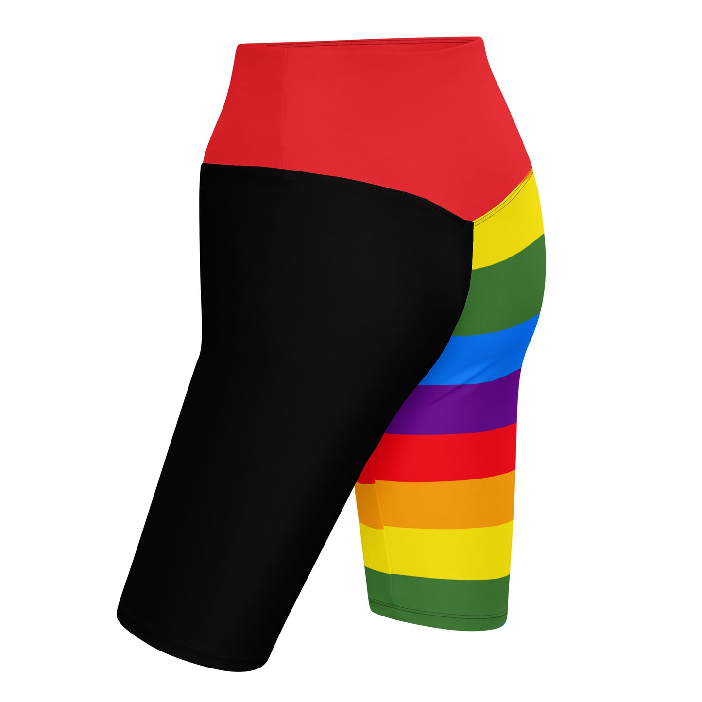 Pride Rainbow Biker Shorts