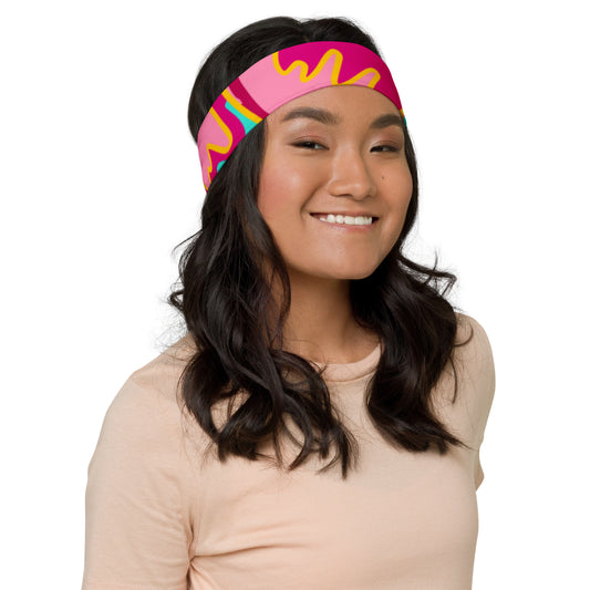 Embrace Body Love Headband, Hot Pink- 2 sizes