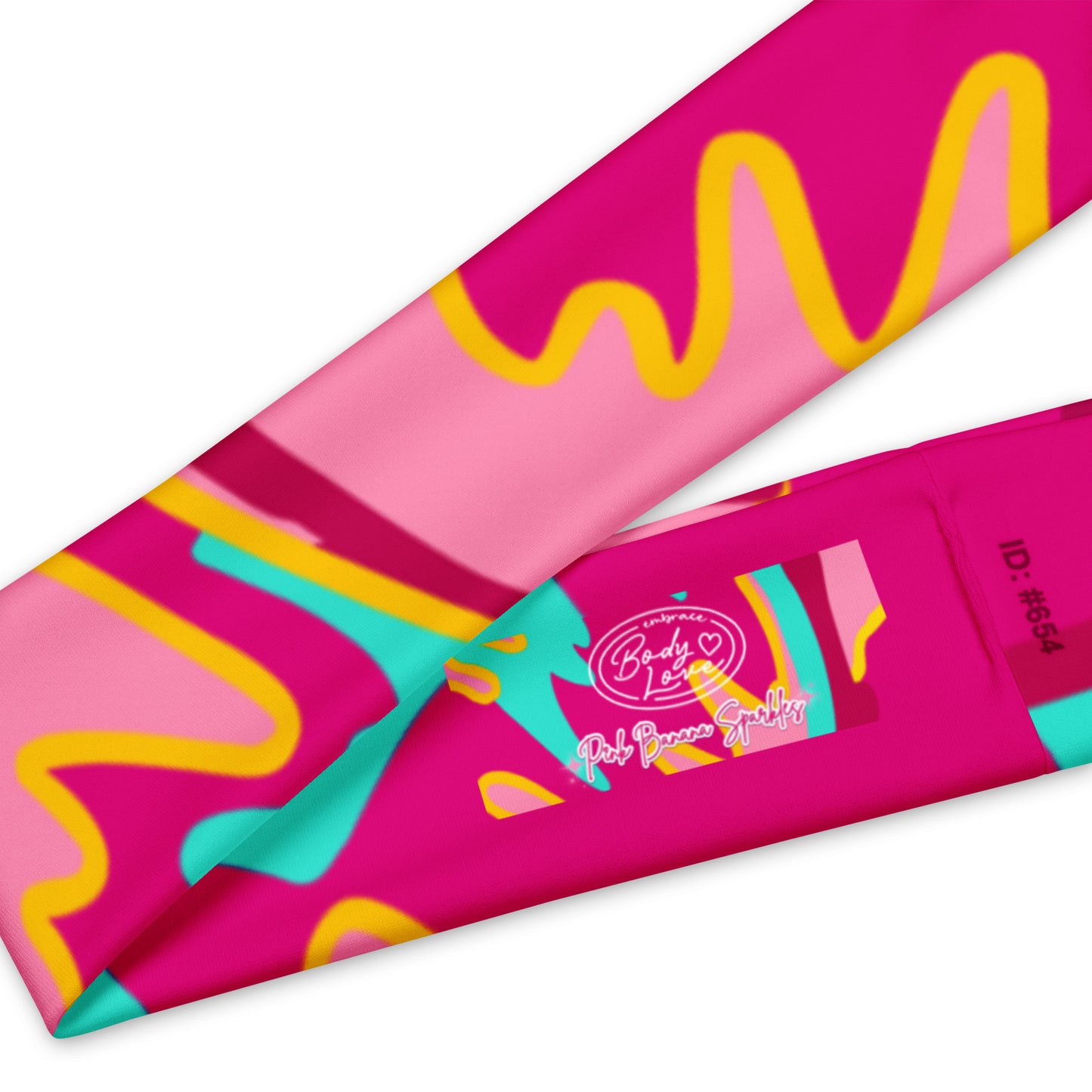 Embrace Body Love Headband, Hot Pink- 2 sizes