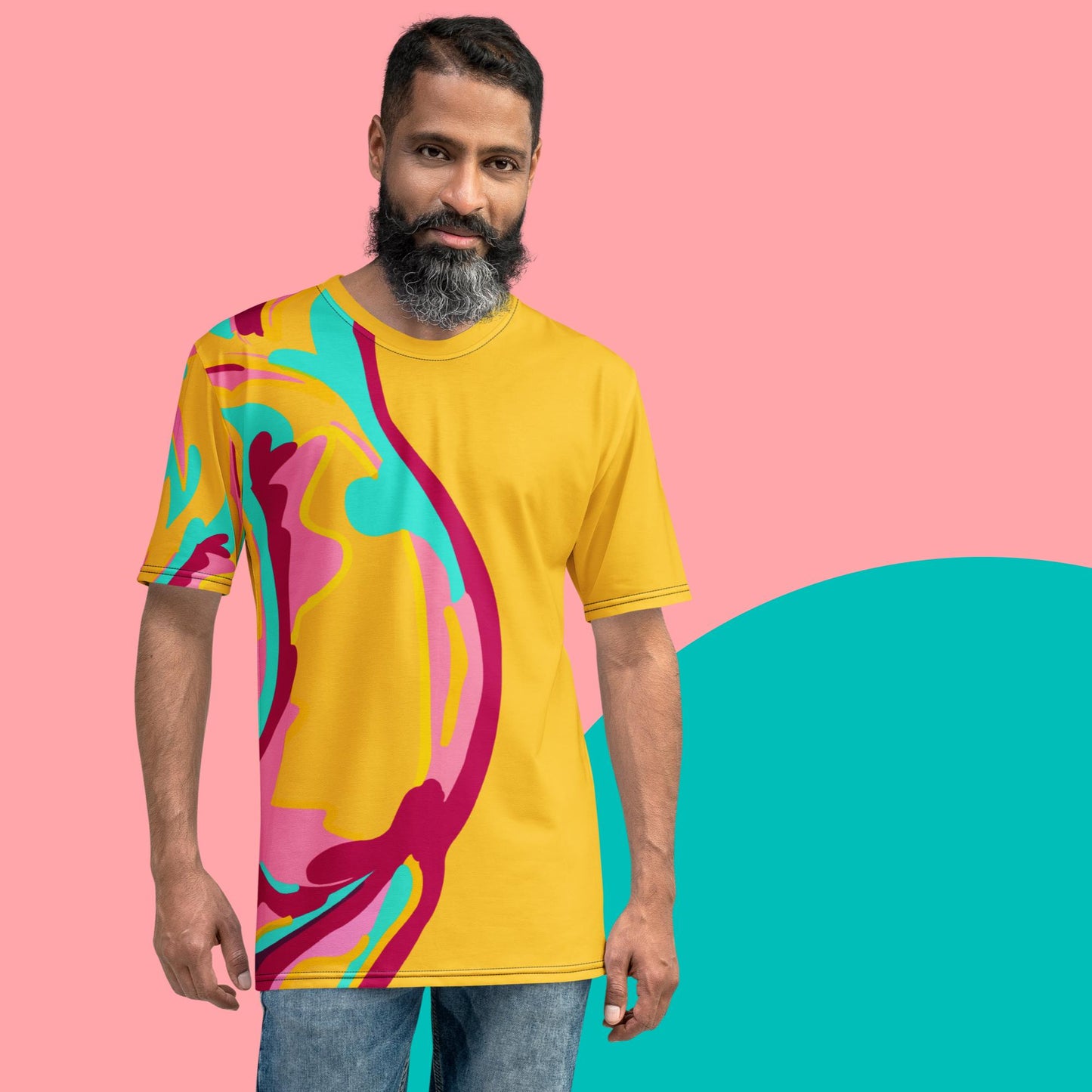 Embrace Body Love T-shirt- Yellow (Masc Fit)