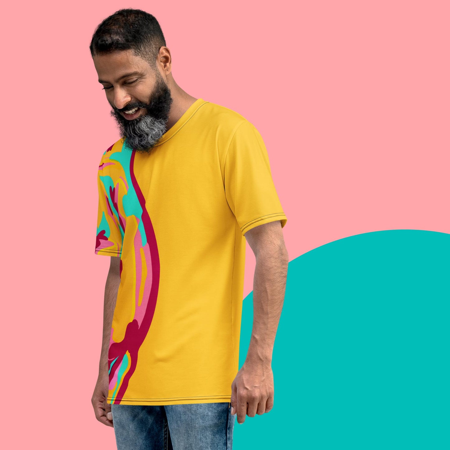 Embrace Body Love T-shirt- Yellow (Masc Fit)