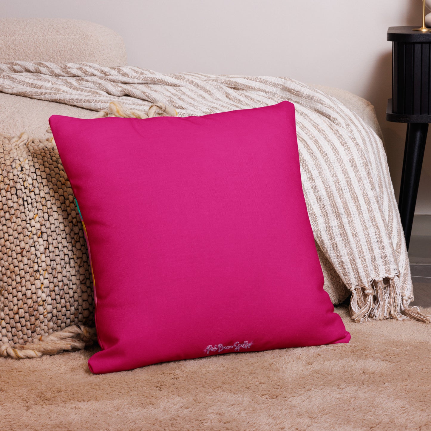 Embrace Body Love Premium Pillow, Hot Pink (pillow and case)