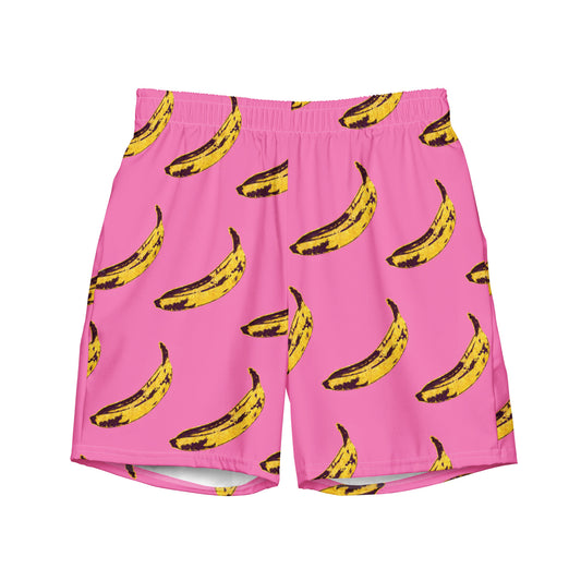 Pink Banana Swim Trunks- Genderless