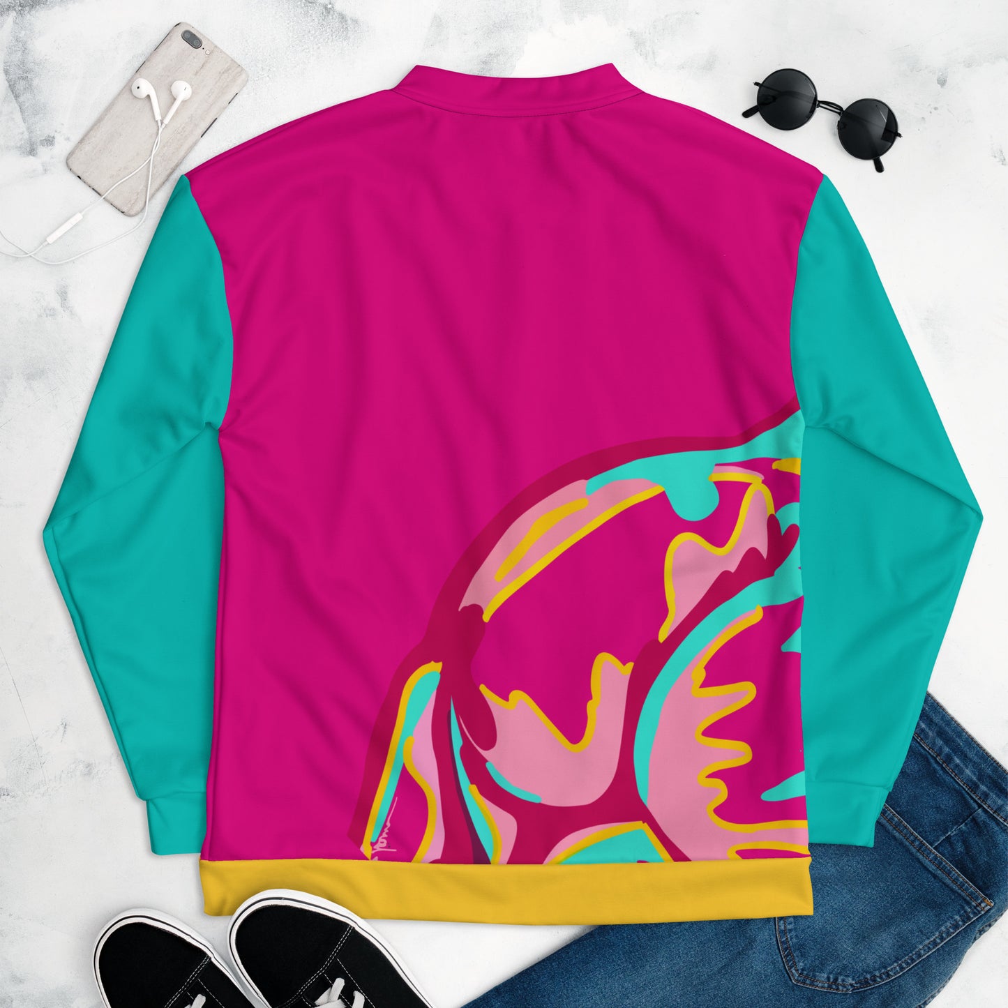 Embrace Body Love Bomber Jacket- Genderless