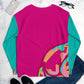 Embrace Body Love Sweatshirt, Crewneck- Hot Pink
