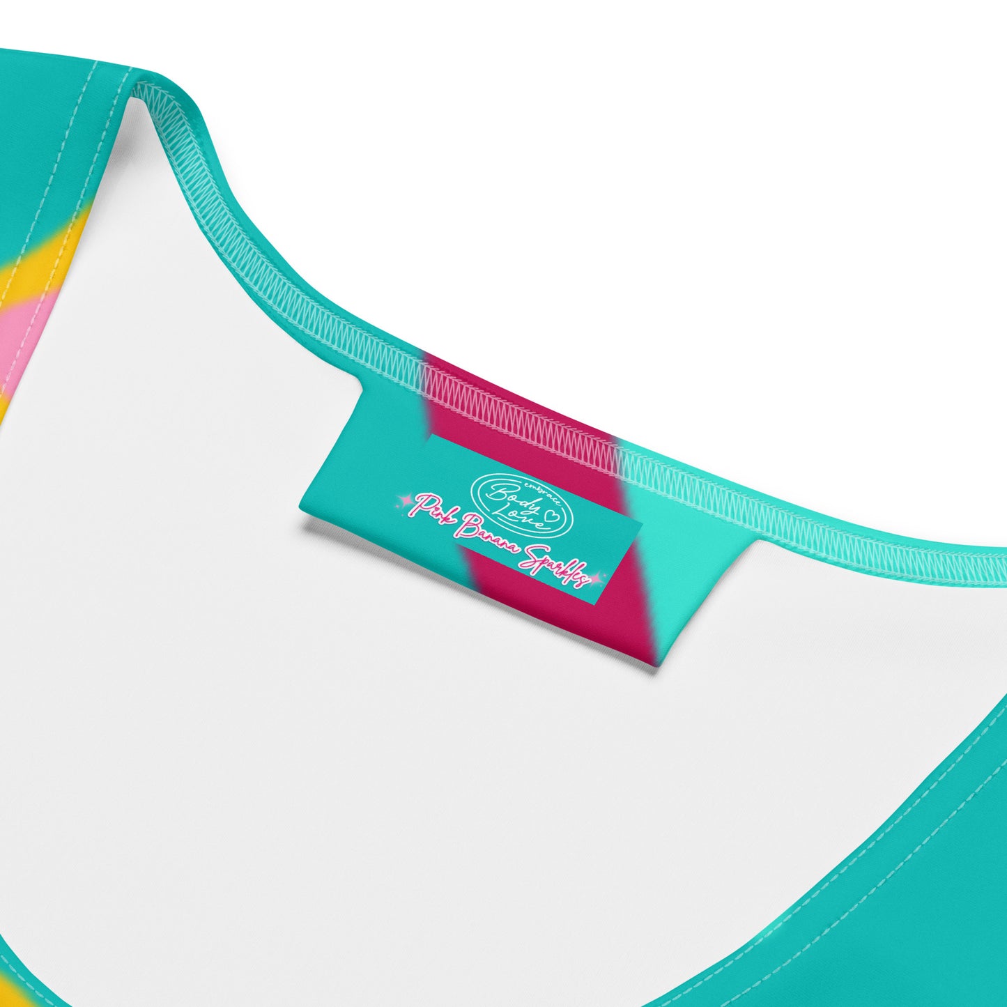 Embrace Body Love Tank Top- Teal.
