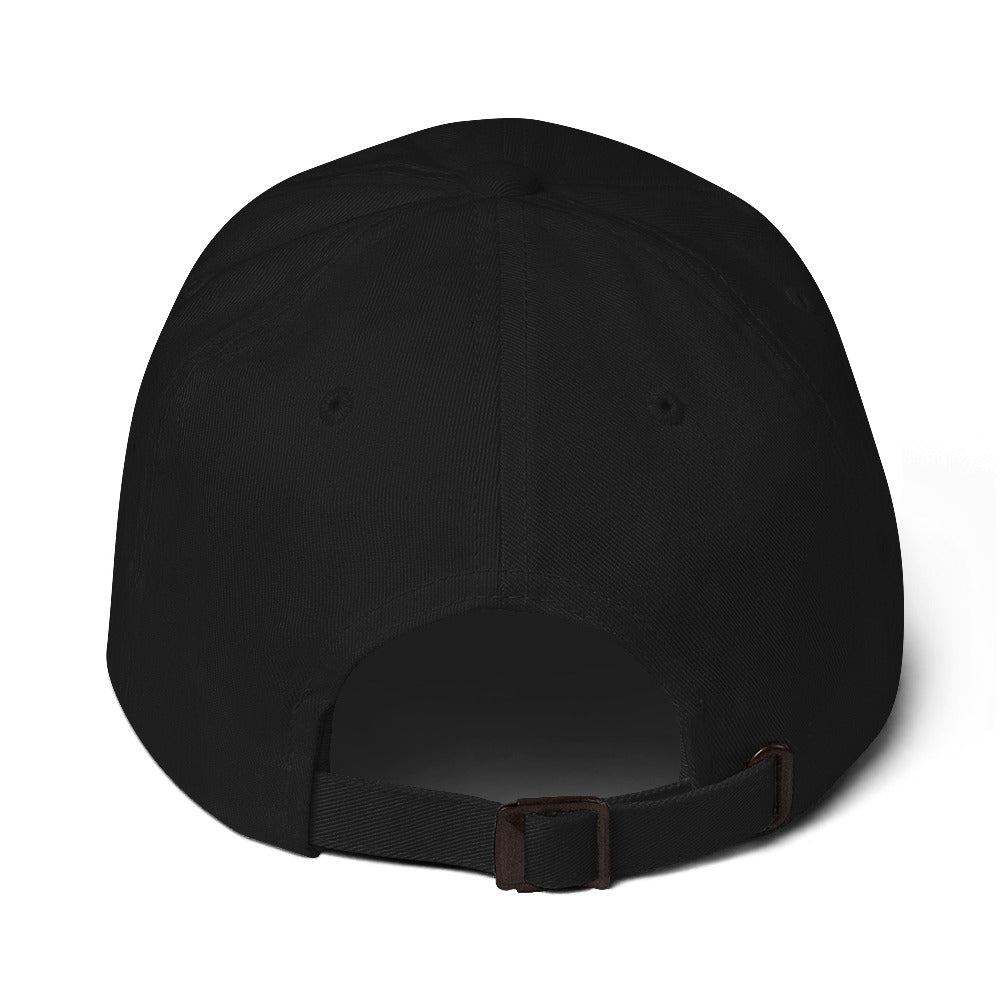 Embrace Body Love Logo "Dad" Baseball Hat- Pink logo