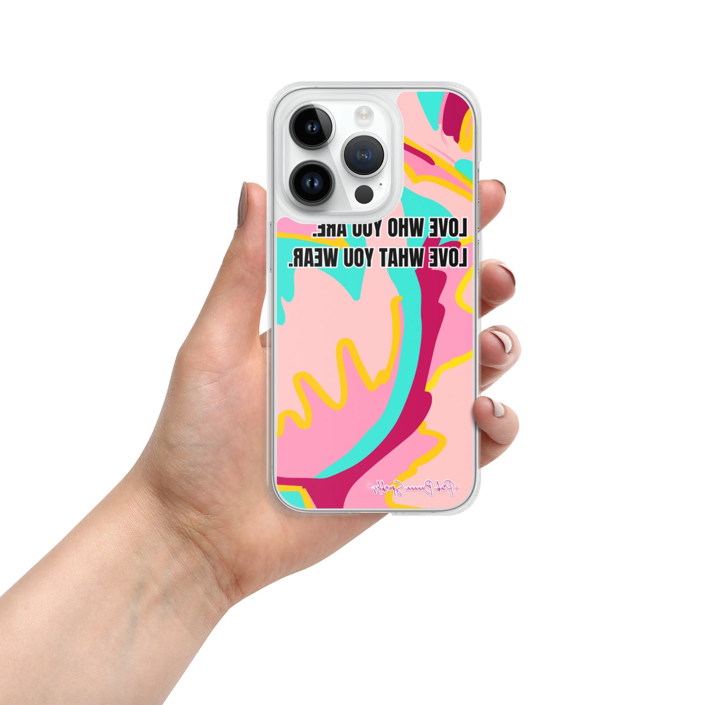 Body Love- "Love Who You Are" Case for iPhone® (Mirror Image for Selfies)