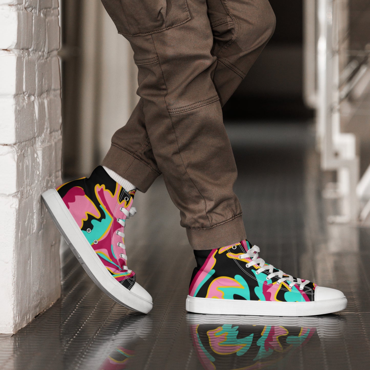 Body Love "New Classic" High Top Canvas Shoes- Men's Sizing