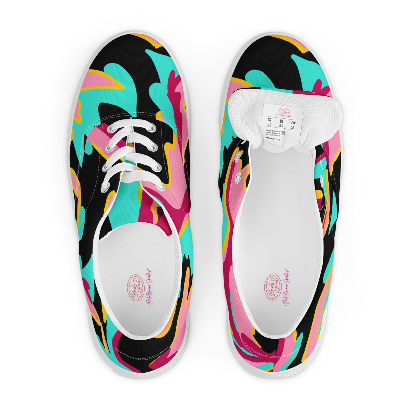 Body Love "New Classic" Lace-up Canvas Shoes- Men's Sizing