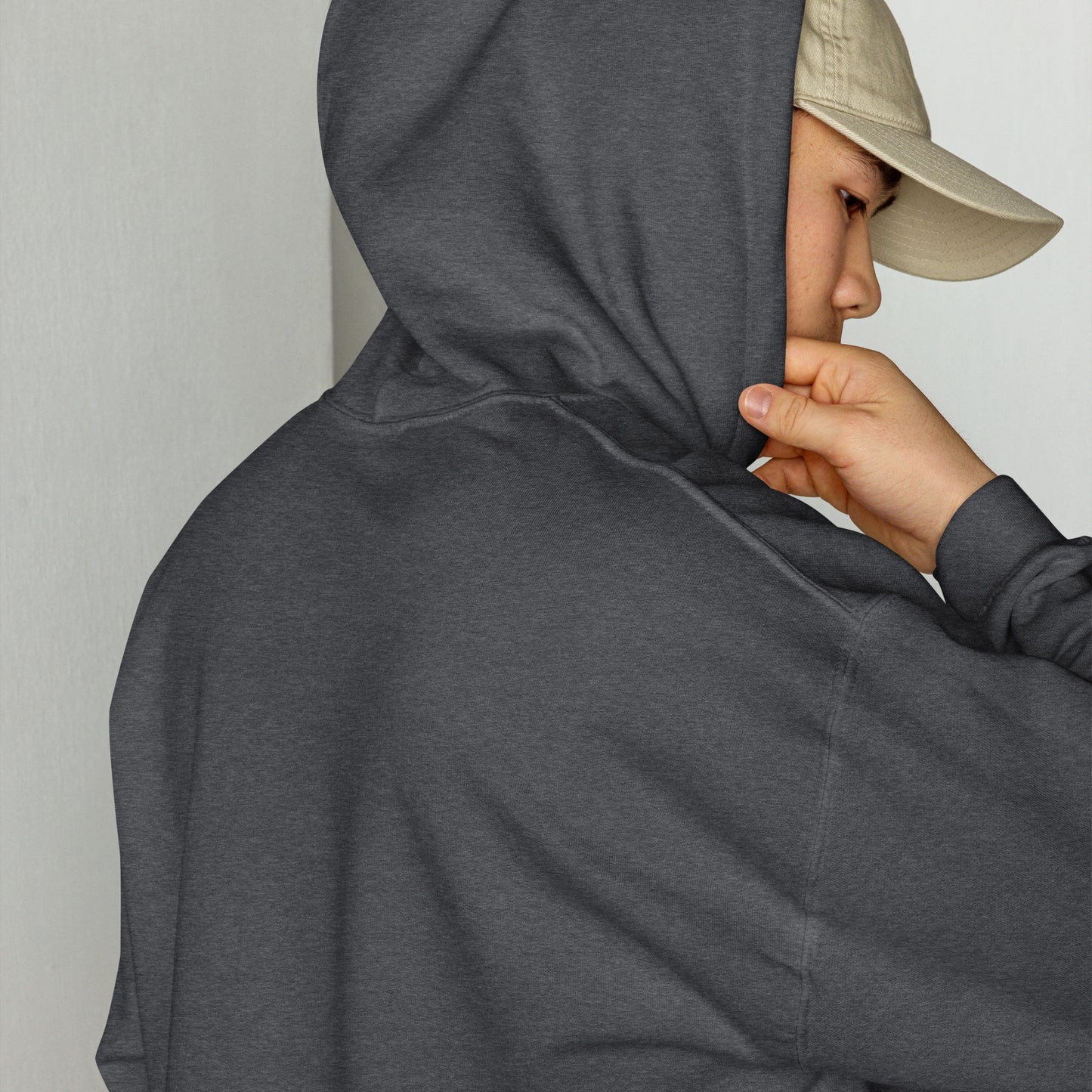 Embrace Body Love Logo, Hoodie- Genderless, Pink/White Logo