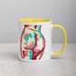 Embrace Body Love Mug with Color Inside- 11oz