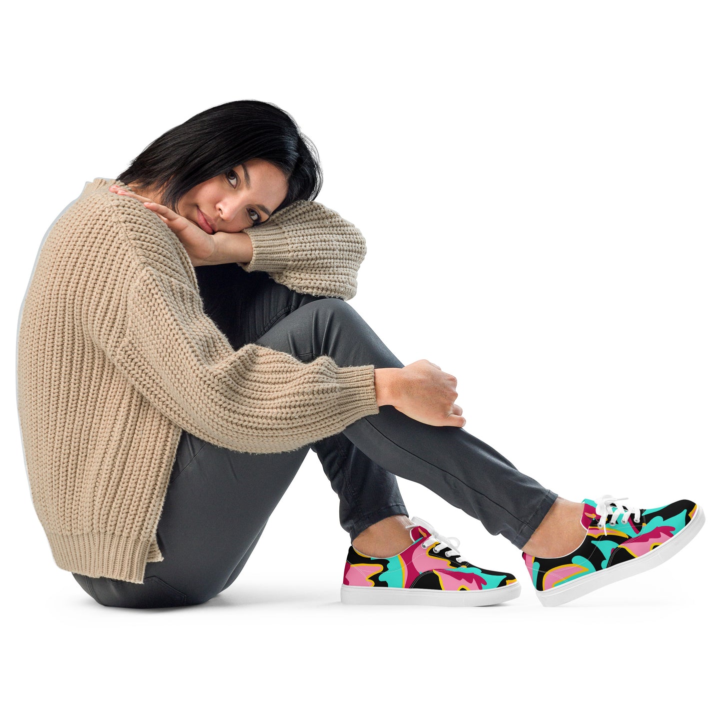 Body Love "New Classic" Lace-up canvas shoes- Women's Sizing