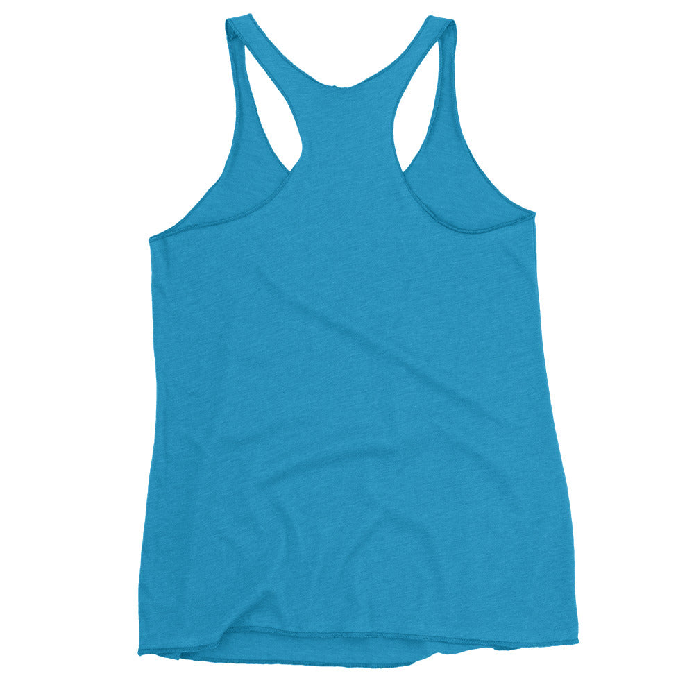 Anxious Shark- Femme Racerback Tank