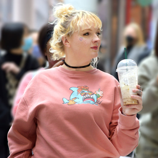 Basic Shark- Genderless Premium Sweatshirt