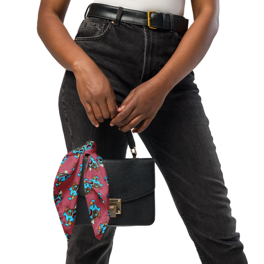 Basic Shark- All-over print bandana (pink)