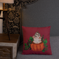 Pumpkin Spice and Everything Nice (burgundy) - Premium Pillow and Pillowcase