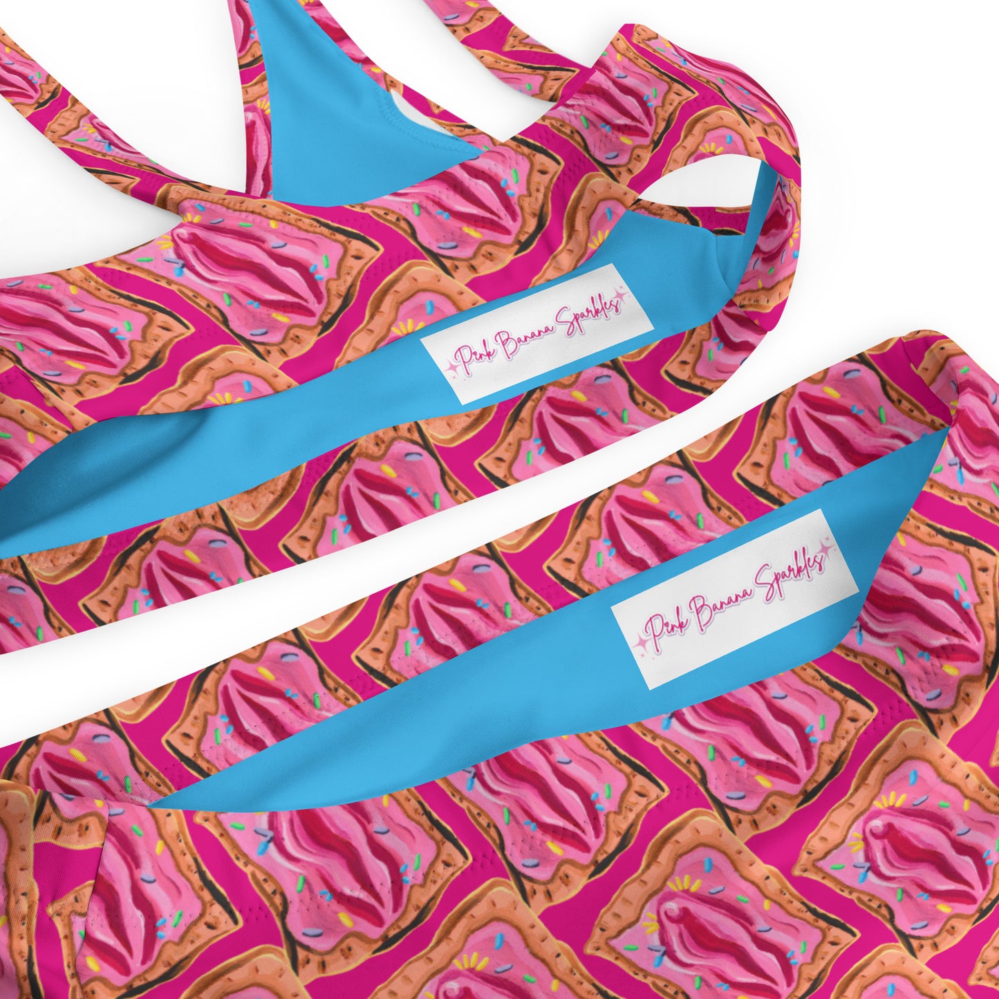 "WAP-Tart" PopTart Vulva- High-Waisted Bikini
