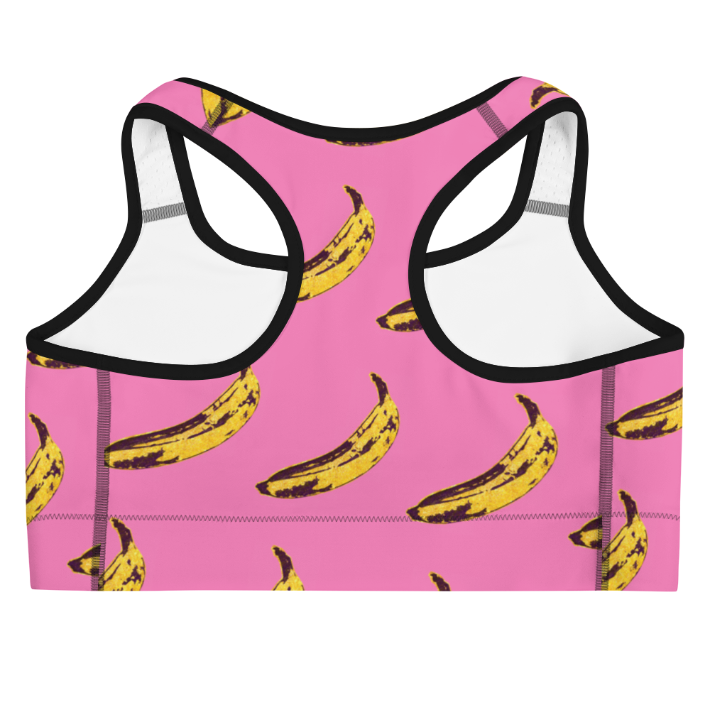 Pink Banana Sports bra