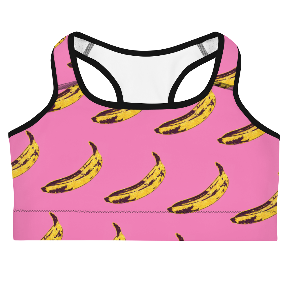 Pink Banana Sports bra
