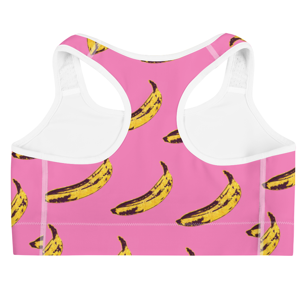 Pink Banana Sports bra