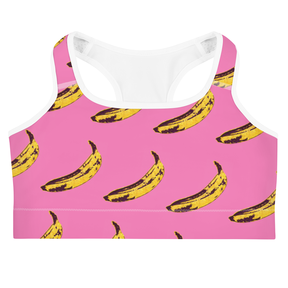Pink Banana Sports bra
