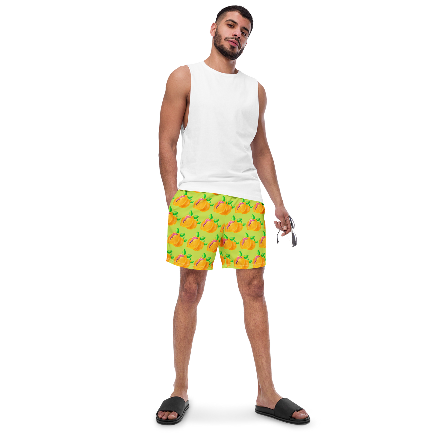 "Sour Puss" Lemon Vulva Swim Trunks