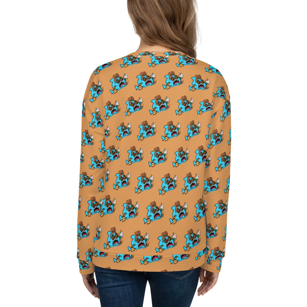 Basic Shark- Genderless Sweatshirt (beige)
