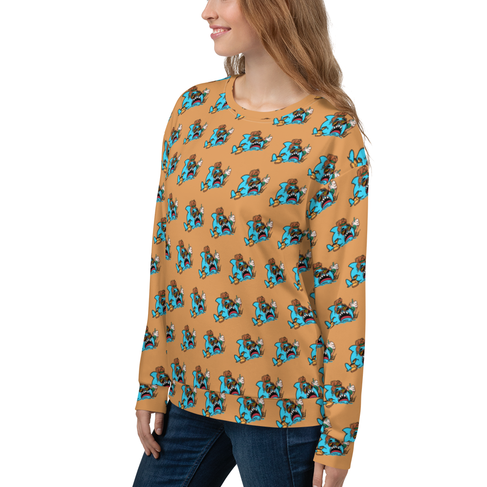 Basic Shark- Genderless Sweatshirt (beige)