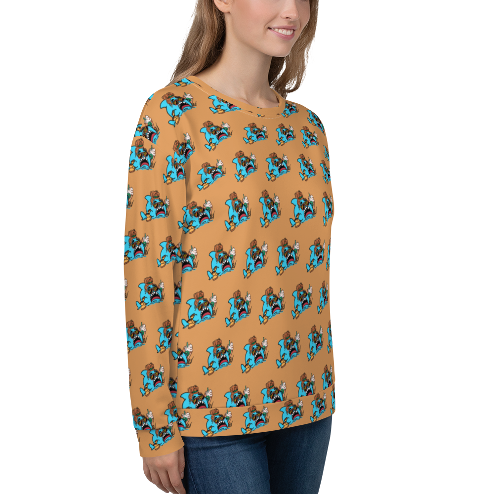 Basic Shark- Genderless Sweatshirt (beige)
