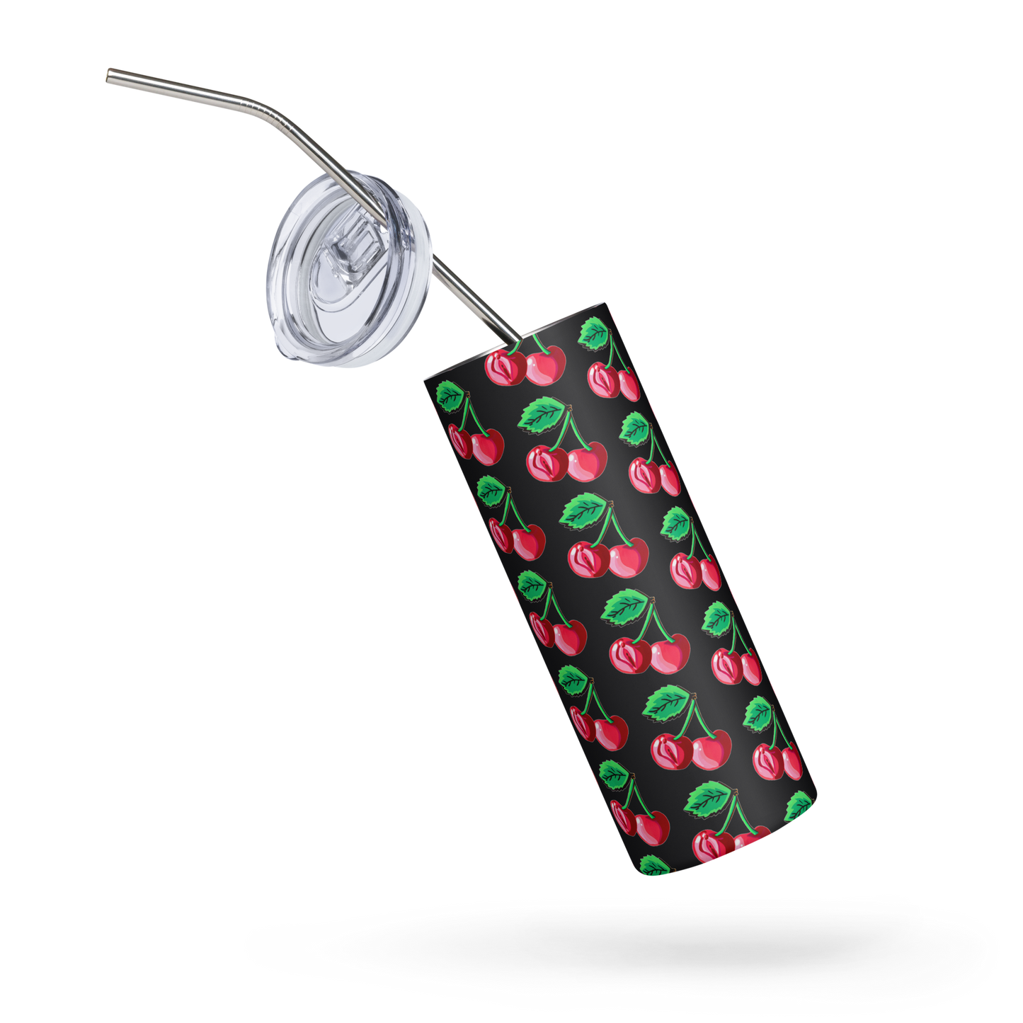 Cherry Vulva- Stainless steel tumbler
