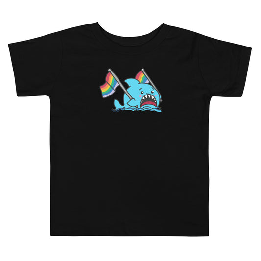 Anxious Shark for Pride- Toddler Tshirt