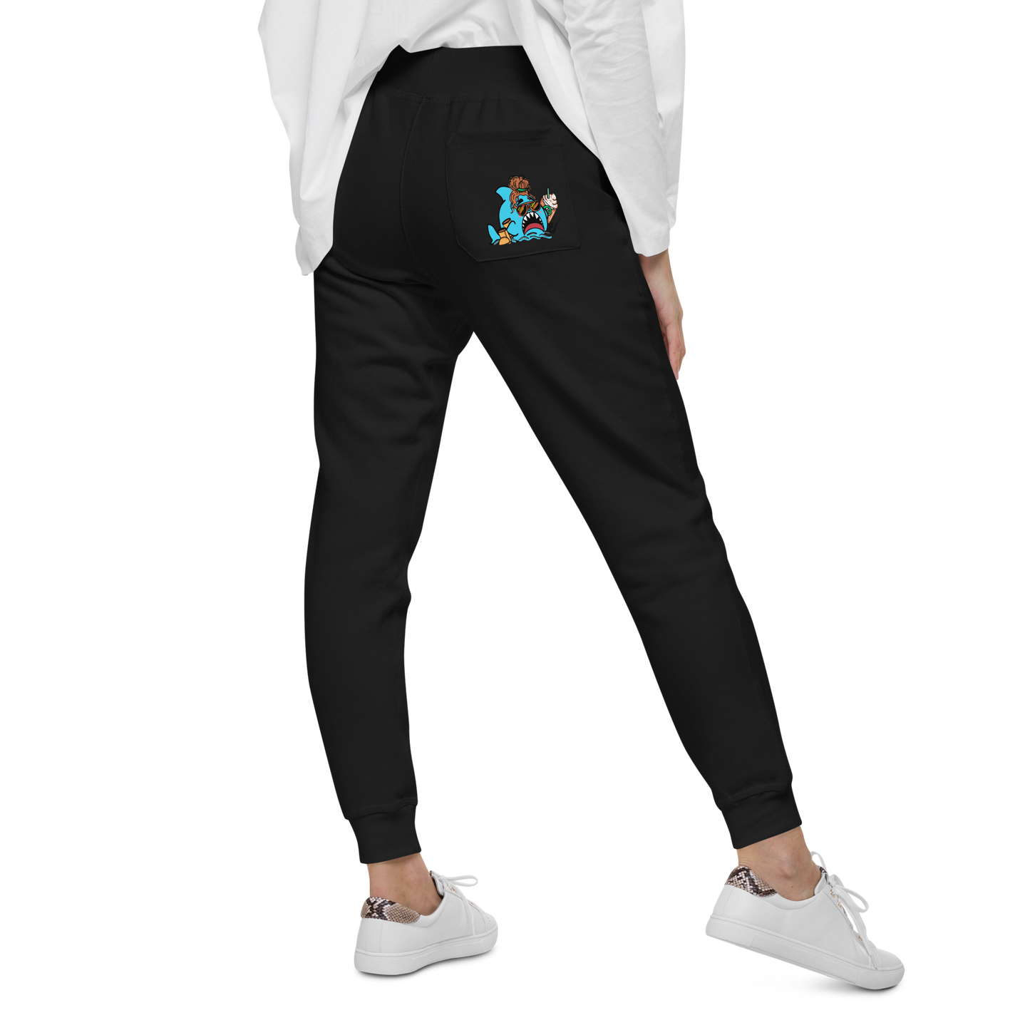 Basic Shark- Genderless fleece sweatpants