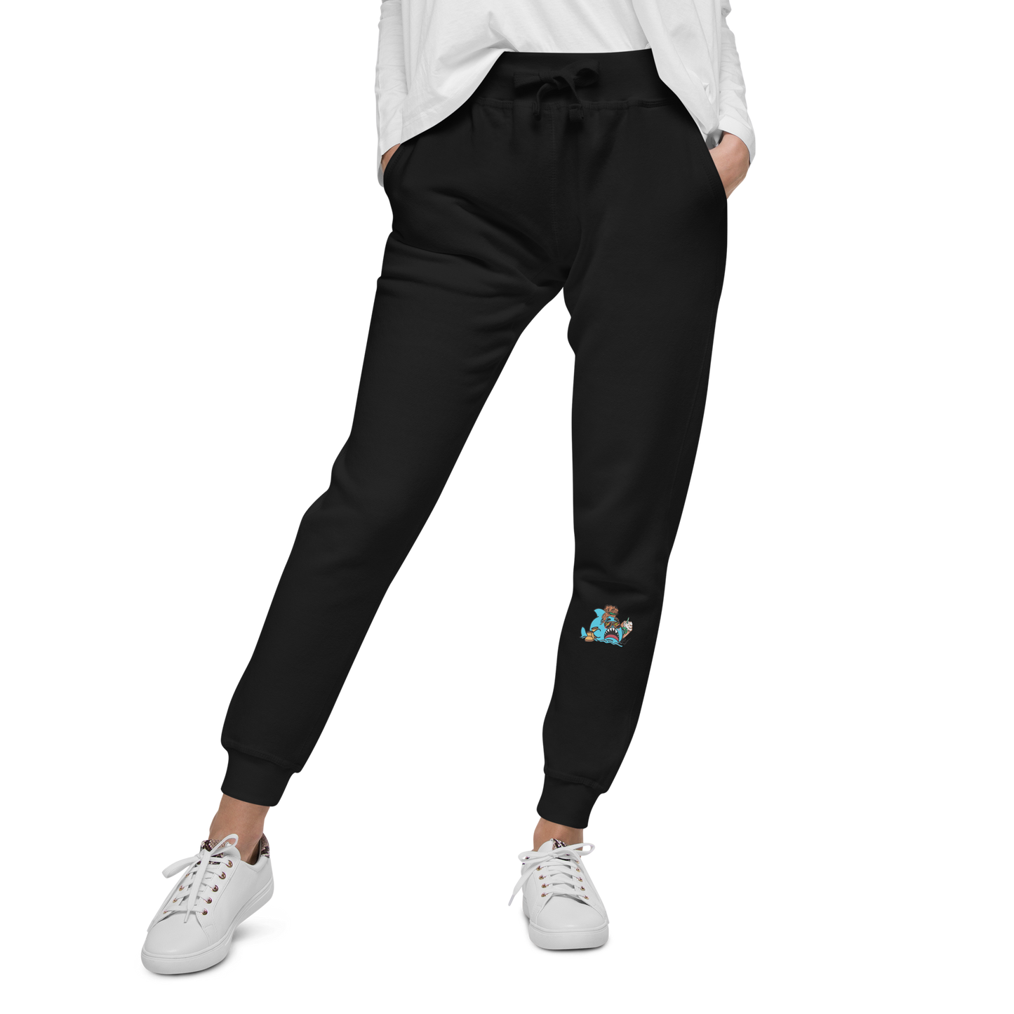 Basic Shark- Genderless fleece sweatpants
