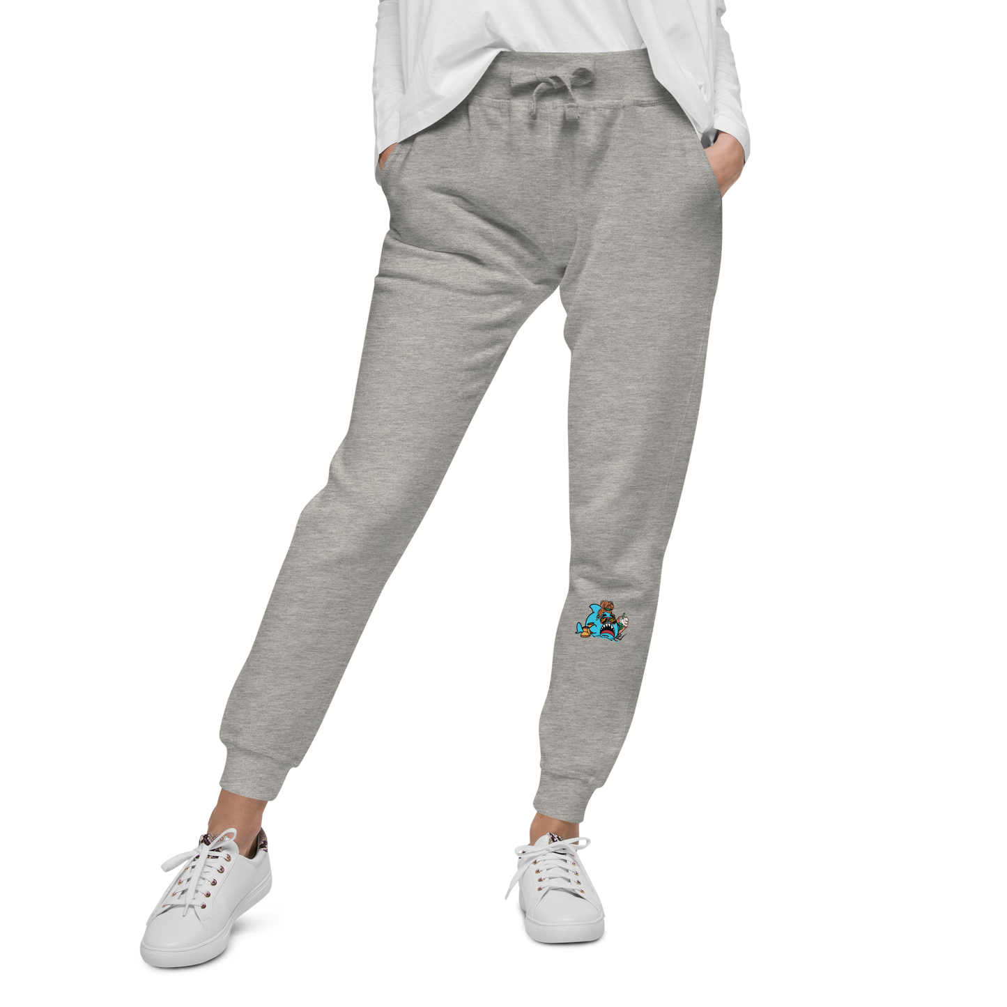 Basic Shark- Genderless fleece sweatpants