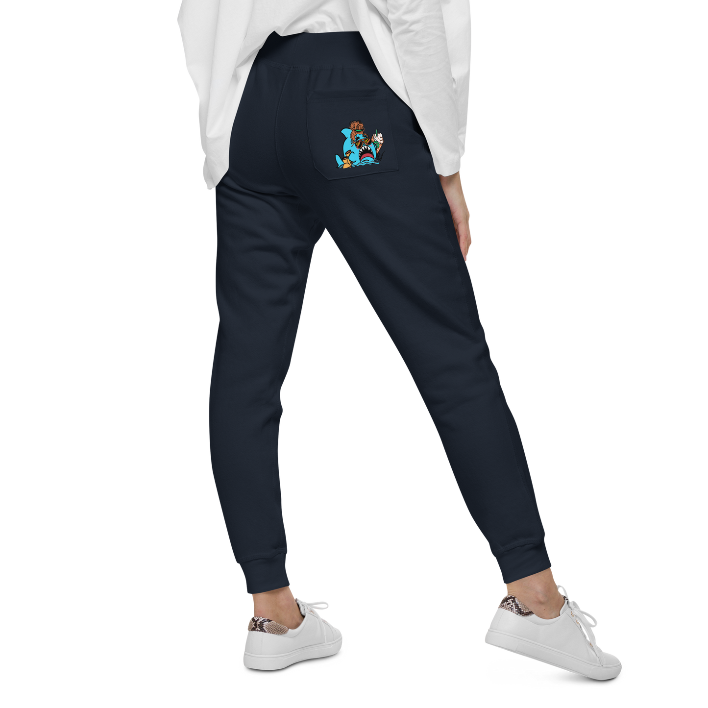 Basic Shark- Genderless fleece sweatpants