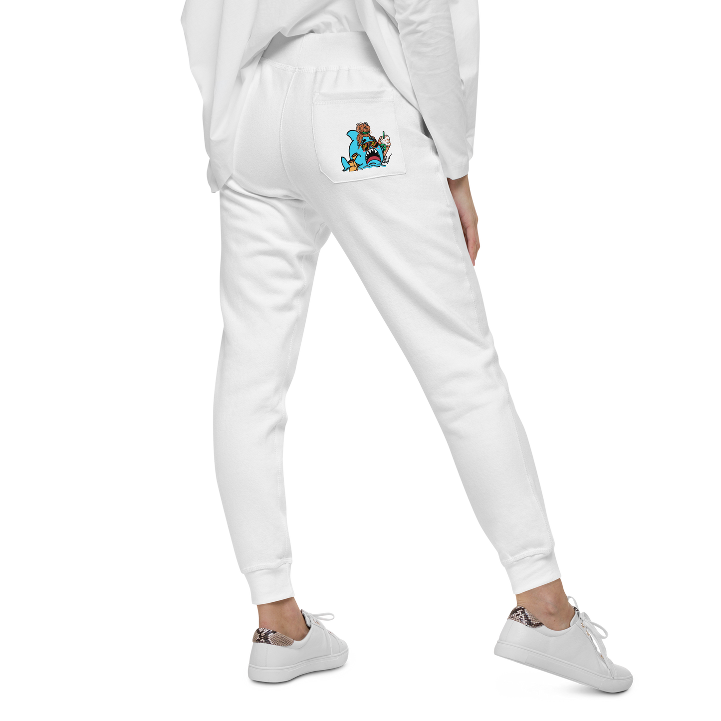Basic Shark- Genderless fleece sweatpants