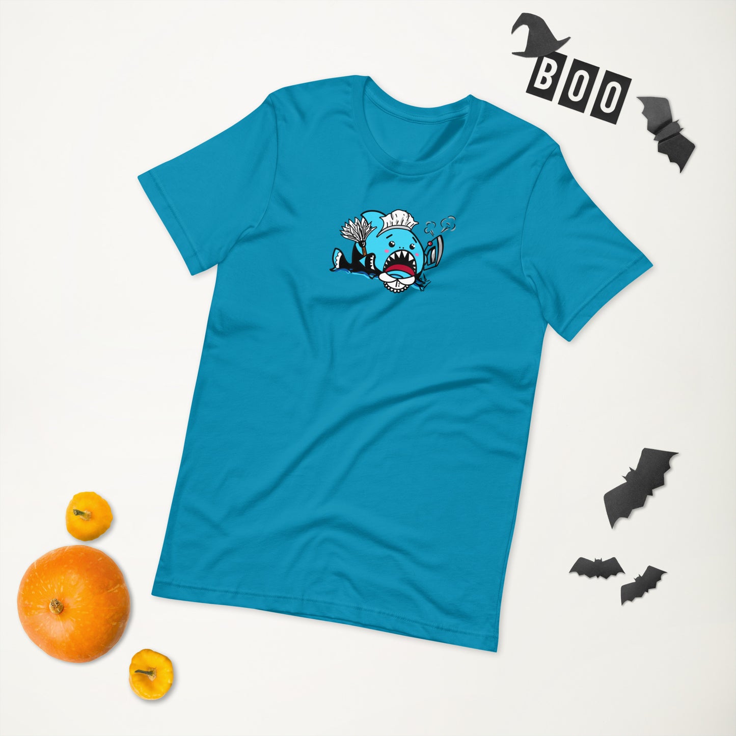 Halloween Sharks- Maid Shark Genderless Tshirt